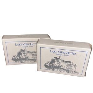 Lake View Hotel | Mackinac Island | French Milled Soap | Set of 2 | NEW